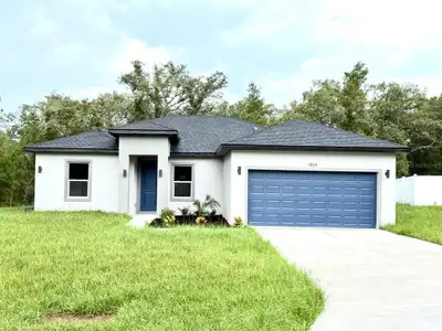 New construction Single-Family house 1864 W Roseboro Dr, Citrus Springs, FL 34434 - image