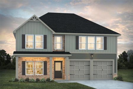 New construction Single-Family house 819 Major Oak Court, Villa Rica, GA 30180 Jodeco- photo 0