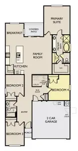 New construction Single-Family house 107 Coleto Trl, Bastrop, TX 78602 plan Cartwright - image