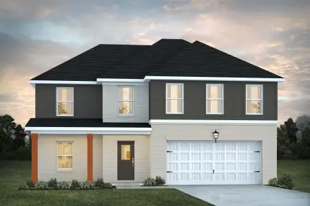 New construction Single-Family house 353 Spring St, Social Circle, GA 30025 plan Tucker Front Porch - Single Family Homes - image