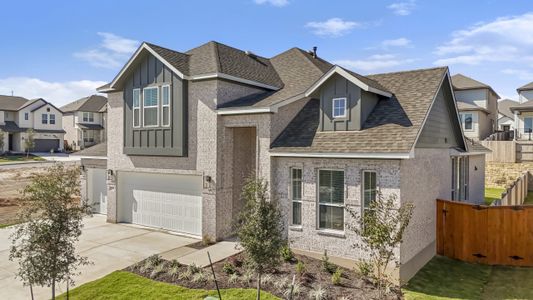 New construction Single-Family house 233 Montecido Dr, Liberty Hill, TX 78642 plan Grace - image