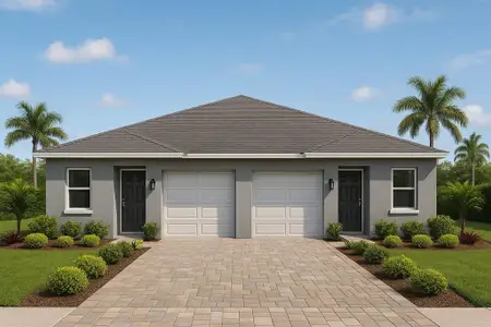 New construction Duplex house 95 W Towne Pl, Titusville, FL 32796 null- photo 0