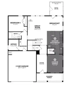 New construction Single-Family house 1321 Dimaggio Dr, Raleigh, NC 27616 plan Charlotte - image