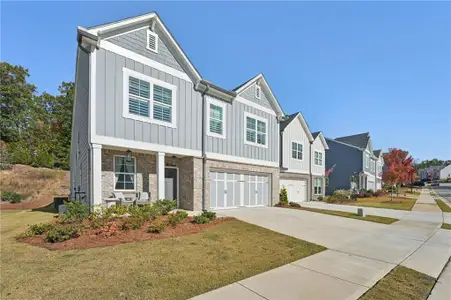 New construction Townhouse house 388 Lakeside Ct, Canton, GA 30114 - image