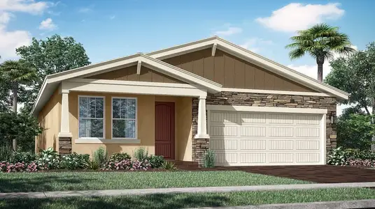 New construction Single-Family house 1365 Se Woodbine Rd, Port St. Lucie, FL 34984 plan Jacaranda - image