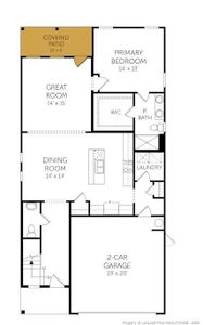 New construction Single-Family house 2027 Secluded Dell Rd, Fayetteville, NC 28306 plan Intrigue - image