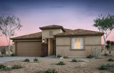 New construction Single-Family house 42990 W Rojo St, Maricopa, AZ 85138 plan Stella - image