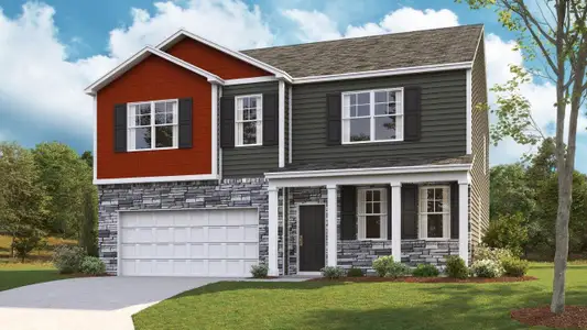 New construction Single-Family house 254 Old Warren School Rd, LaFayette, GA 30728 plan Hanover - image