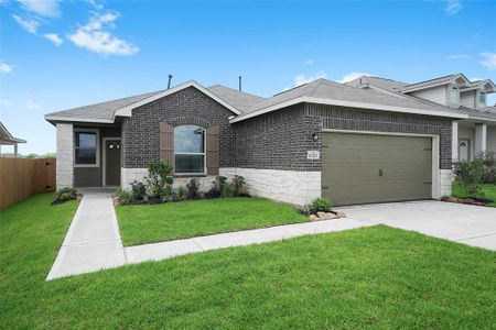 New construction Single-Family house 10919 Independence Road, Cleveland, TX 77328 Hayes- photo 0