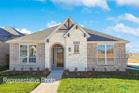 New construction Single-Family house 1813 Morning Mist Way, Mesquite, TX 75181 Manor Series - Charleston- photo 0