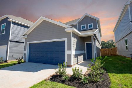 New construction Single-Family house 13778 Sunshine Peak Drive, Willis, TX 77318 The Augusta- photo 0