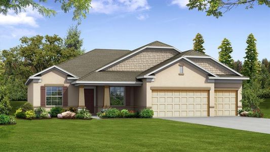 New construction Single-Family house 10705 Crotty Avenue, Hastings, FL 32145 The Sierra- photo 0