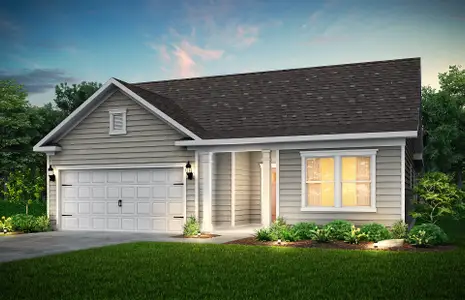 New construction Single-Family house 1303 Willow Ridge Wy, Spartanburg, SC 29307 plan Bedrock - image