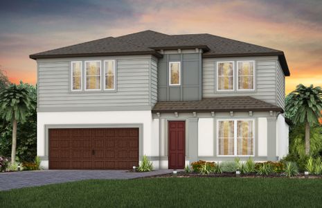 New construction Single-Family house 6591 Asbury Barnes Ln, Wesley Chapel, FL 33545 plan Winthrop - image