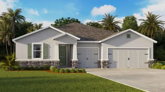 New construction Single-Family house 4428 Sw 69Th St, Ocala, FL 34474 plan Camden - image