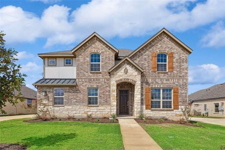 New construction Single-Family house 749 Carriage Hill Road, Midlothian, TX 76065 Premier Series - Magnolia- photo 0