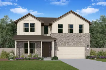 New construction Single-Family house 29314 Meadowcreek Hill Dr, Waller, TX 77484 plan Miller - image