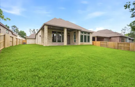 New construction Single-Family house 334 Calmato Woods Wy, Willis, TX 77318 plan 2855 - image 3