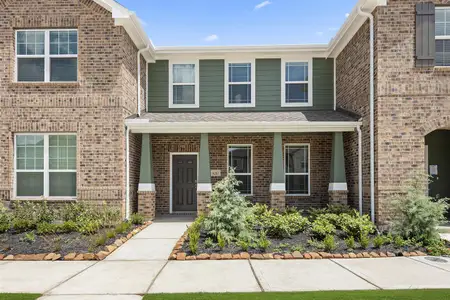 New construction Townhouse house 8010 Scanlan Oak, Missouri City, TX 77459 Travis B- photo 0