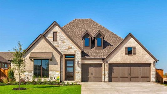 New construction Single-Family house 281 Rosemallow Ln, Waxahachie, TX 75165 plan 3295W - image