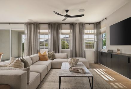 New construction Single-Family house 12884 W Jake Haven Dr, Peoria, AZ 85383 plan 4034 Elevation W - image