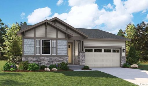 New construction Single-Family house 8169 Rockvale Drive, Littleton, CO 80125 Lavender- photo 0