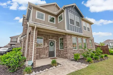 New construction Single-Family house 16310 Ringlet River Trl, Humble, TX 77346 plan Dillon - Courtyard Collection - image