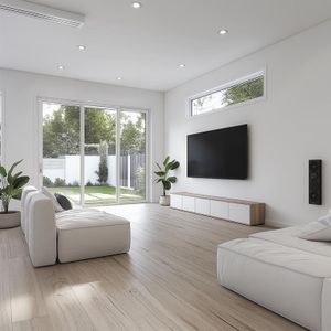 Natural Light, and a spacious layout perfect for any lifestyle. / Interior Rendering