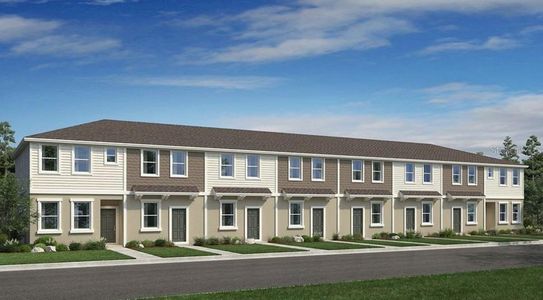 New construction Townhouse house 8728 Daybreak St, Sarasota, FL 34241 plan Ivy - image