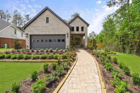 New construction Single-Family house 19265 Hazel Firs Court, Magnolia, TX 77355 Athens- photo 0