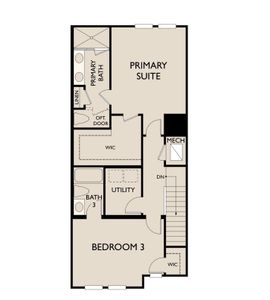 New construction Townhouse house 15447 Hamlin Hills Rd, Winter Garden, FL 34787 Haines II End Unit- photo 3 3