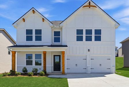 New construction Single-Family house 710 Lipizzan Trce, Hogansville, GA 30230 plan Jodeco Front Porch - image