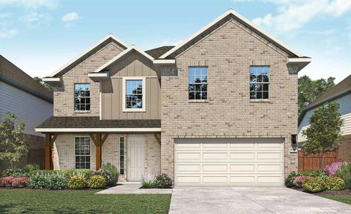 New construction Single-Family house 2006 Sunflower Ct, Sugar Land, TX 77498 Premier Series - Mimosa- photo 0