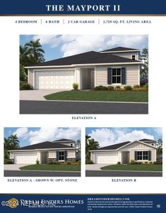 New construction Single-Family house 63 Serraro Ct, St. Augustine, FL 32095 Mayport II- photo 0 0