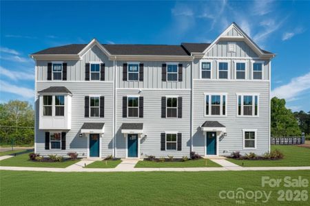 New construction Townhouse house 6004 Blue Ridge Oak Rd, Charlotte, NC 28278 plan Mendelssohn - image
