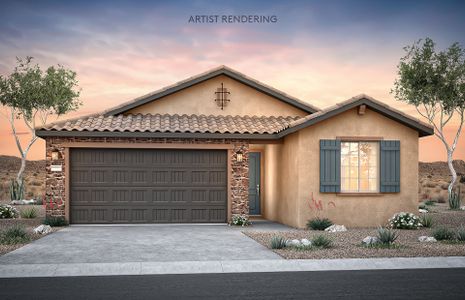 New construction Single-Family house 26285 W Morrow Dr, Buckeye, AZ 85396 plan Bergamot - image