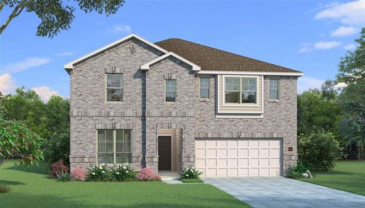 New construction Single-Family house 7537 Wild Mint Trl, Venus, TX 76084 Hawthorn II U- photo 25 25