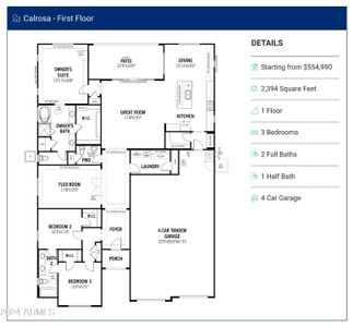 Calrosa Floorplan