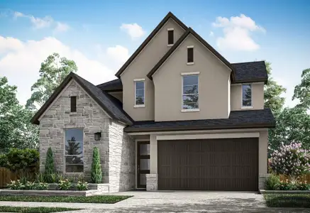 New construction Single-Family house 32147 Sky Branch Dr, Fulshear, TX 77441 plan Hawk - image