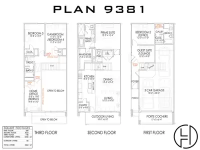 New construction Single-Family house 1208 Highland Square Ln, Houston, TX 77091 plan 9381 - image