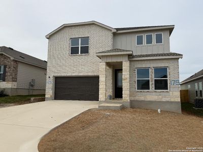 New construction Single-Family house 175 Peeps Ct, Adkins, TX 78101 plan Colton - image