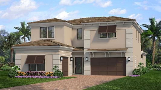 New construction Single-Family house 13306 Artisan Cir, Palm Beach Gardens, FL 33418 plan Mondrian - image