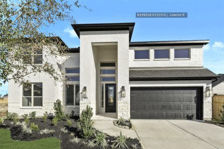 New construction Single-Family house 31111 Highland Shores Dr, Fulshear, TX 77441 plan The Cameron - image