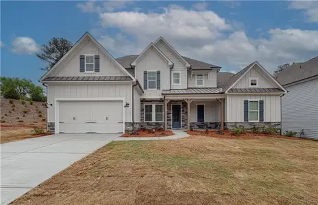 New construction Single-Family house 711 Crest Line Trl, Powder Springs, GA 30127 - image