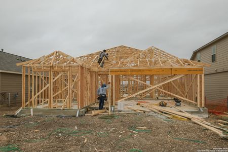 New construction Single-Family house 8421 Roadrunner Psge, San Antonio, TX 78222 Dawson- photo 0