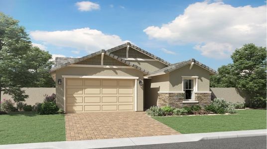 New construction Single-Family house 12687 W Marguerite Ave, Avondale, AZ 85323 Lewis Plan 3575- photo 0