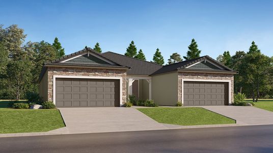 New construction Single-Family house 12729 Lily Quartz Lp, Parrish, FL 34219 plan Napa - image