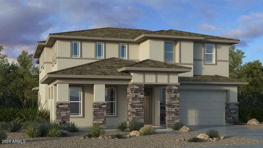 New construction Single-Family house 20578 E Via De Colina, Queen Creek, AZ 85142 Lewiston- photo 0 0