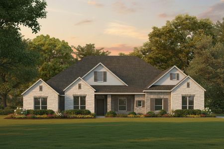 New construction Single-Family house 1549 Fm 1446, Waxahachie, TX 75167 plan Franklin - image