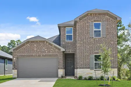 New construction Single-Family house 24739 Sage Meadows Wy, Magnolia, TX 77355 plan Midland - image